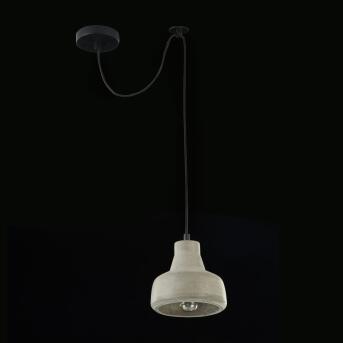 Broni hanger lamp betonscherm grijs Ø16,5 cm e27