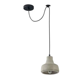 Broni hanger lamp betonscherm grijs Ø16,5 cm e27