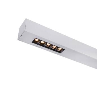 Q-Line moderne schmale LED Deckenaufbauleuchte 200 cm...