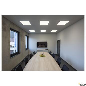 VALETO® LED PANEL, LED Indoor Deckeneinbauleuchte, 600x600mm, UGR<19