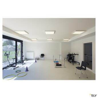 VALETO® LED PANEL, LED Indoor Deckeneinbauleuchte, 600x600mm, UGR<19