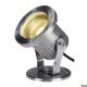 Nautilus 10 Spot LED, LED Outdoor Earth -meetlamp, roestvrij staal 316, IP55, 3000K