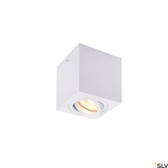 TRILEDO Single, indoor plafondopbouwlamp, QPAR51, wit,...