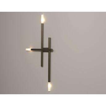 Design Wandleuchte Zen 3-flammig 45x85 cm