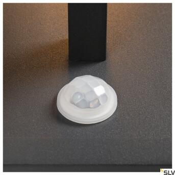 Viervoudige sensor, E27 buitenwand vrezen lampen antraciet inclusief sensor