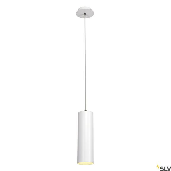ENOLA, hanglamp, A60, rond, wit, max. 60 W, incl. rozet wit