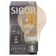 LED-Filament-Lampe AGL-Form  4,5W  420lm goldfarben  E27 2500K