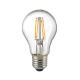 8W Filament LED Lampe mit Tag/Nacht Sensor klar E27 230V 806lm 2700K