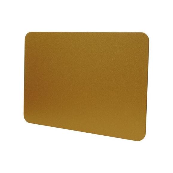Zubehör, Seitenabdeckung Gold für Serie Nihal Mini, Länge: 88,50 mm, Breite: 57,25 mm, Höhe: 1,25 mm