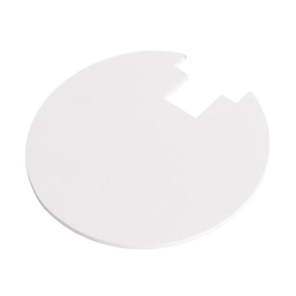 Zubehör, Abdeckung Hinten Weiß für Serie Uni II Mini, Höhe: 0,8 mm