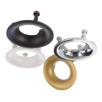Accessoires, reflector ring zwart voor serie uni ii mini, hoogte: 21 mm
