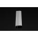 Treppenstufen-Profil AL-02-10 für 10 - 11,3 mm LED Stripes, Silber-matt, eloxiert, 2000 mm