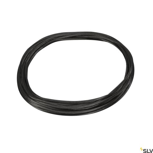 Spanningo niedervolt touwsysteem, zwart, 4 mm², 10m