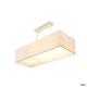 Accanto Square E27, indoor hanglamp wit