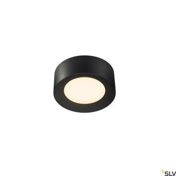 FERA 25 CL DALI, LED -plafondlamp binnenshuis, zwart