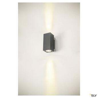 Enola Square M omhoog/omlaag, buiten LED -muur angstlamp