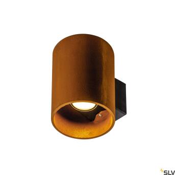 Rusty © Up/Down, Buiten LED -wandmontagelamp rond Rust CCT Switch 3000/4000K
