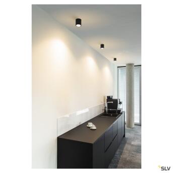 OCULUS, Indoor LED Deckenaufbauleuchte schwarz DIM-TO-WARM 2000-3000K