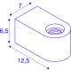 Fitu Cube, binnenwandstructuurlamp E27 Wit