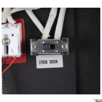 ONE DOUBLE, Indoor LED Pendelleuchte schwarz CCT switch 2700/3000K