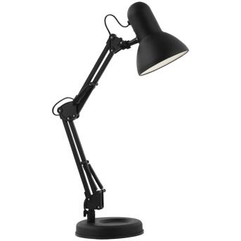 Bureaulamp zwart 1 x e27/40W