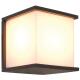 LED Outer Wall Lamp Box Cube 1 x E27/15W