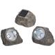 LED Solar Outer Spotlight -Set Art Stone met 3 lichten