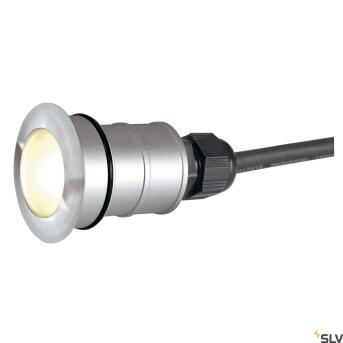Power Trail-Lite®, Installatielamp buiten, LED, 3000K, IP67, Round, roestvrij staal 316