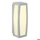Meridian Box, Buiten Wall Lamp, TC- (D, H, T, Q) SE, IP54, Silver Gray, Max. 20W