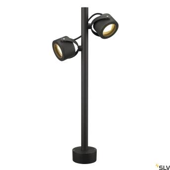 Sitra 360, Outdoor Standing Light, Double-Flame, TCR-TSE, IP44, Anthracite, Max. 18W