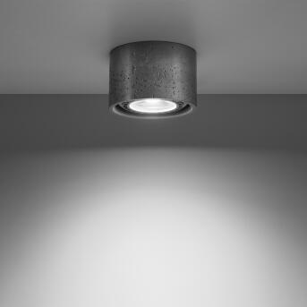 Plafondlamp basic 1 beton