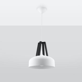 Hanger lamp casco wit/zwart