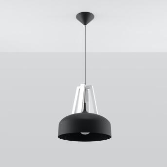 Hanger lamp casco zwart en wit
