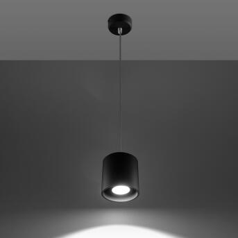 Hanger lamp orbis 1 zwart