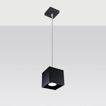 Hanger lamp quad 1 zwart