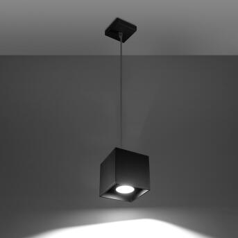 Hanger lamp quad 1 zwart