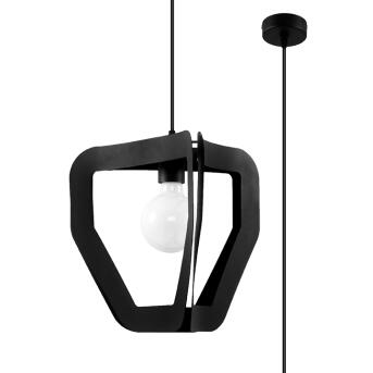Hanger lamp tres zwart
