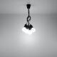 Hanger lamp Diego 5 zwart