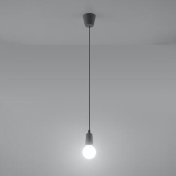 Hanger lamp Diego 1 grijs