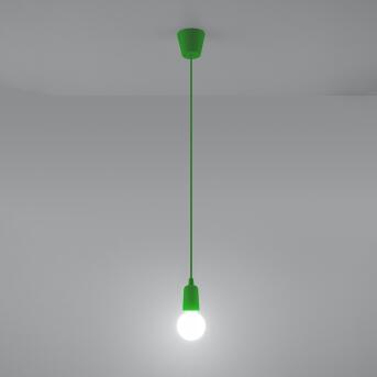 Hanger lamp Diego 1 groen