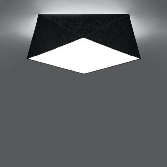 Plafondlamp hexa 35 zwart