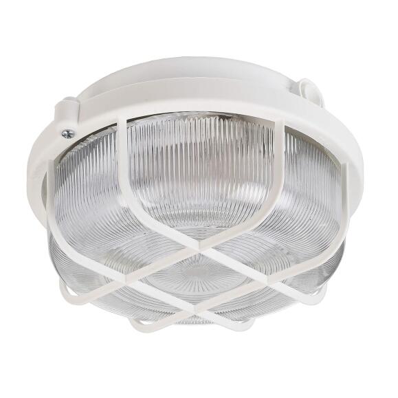 Wand / plafondlamp, Syrma Round White, 220-240V AC / 50-60Hz, E27, 1x Max. 100,00 W
