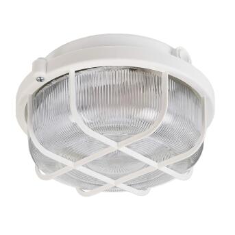 Wand / plafondlamp, Syrma Round White, 220-240V AC / 50-60Hz, E27, 1x Max. 100,00 W