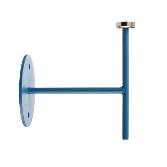 Accessoires, wandhouder voor magnetische lamp miram blauw, breedte: 85 mm, hoogte: 96 mm
