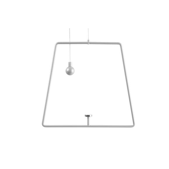 Accessoires, slinger voor magnetische lamp miram wit, breedte: 205 mm, hoogte: 185 mm