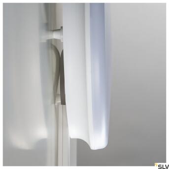 SIMA, Indoor LED Wand- und Deckenaufbauleuchte weiß 3000K rund dimmbar