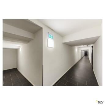 SIMA, Indoor LED Wand- und Deckenaufbauleuchte weiß 3000K eckig