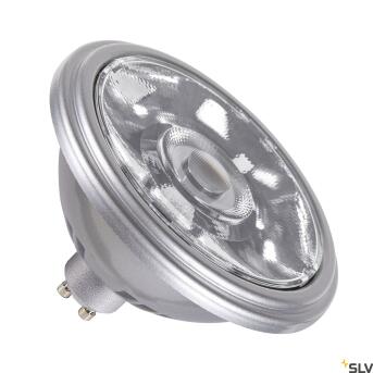 QPAR111 GU10, LED -lamp Zilver 12,5W 2700K CRI90 10 °