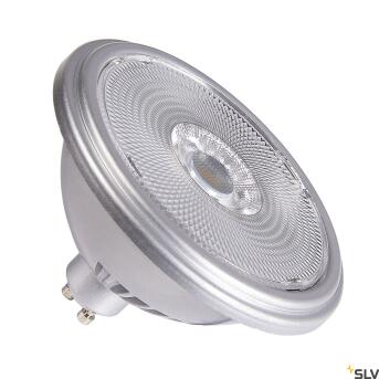 QPAR111 GU10, LED -lamp Zilver 12,5W 2700K CRI90 30 °
