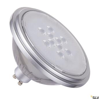 QPAR111 GU10, LED -lamp Zilver 7W 4000K CRI90 25 °